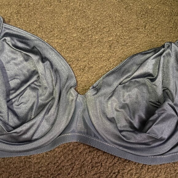 Bundle VTG Bra blue Christian Dior ( C ) + transparent mesh top MEXX - Picture 8 of 10